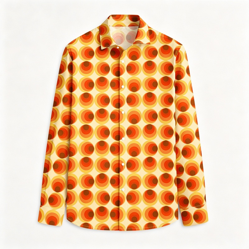Men'S Tops Fashion - เสื้อเชิ้ตแฟชั่นผู้ชายปี 2026 เสื้อเชิ้ตพิมพ์ลายส่วนตัว แขนยาว เสื้อเชิ้ตลำลองสไตล์ธุรกิจ เทรนด์แฟชั่น