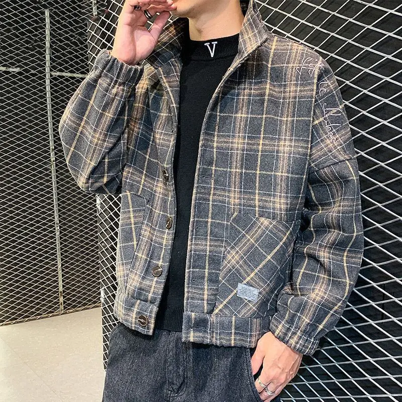 Men'S Fashion Reviews - GELITAYIN สั้นชาย Wool & Blends Coats