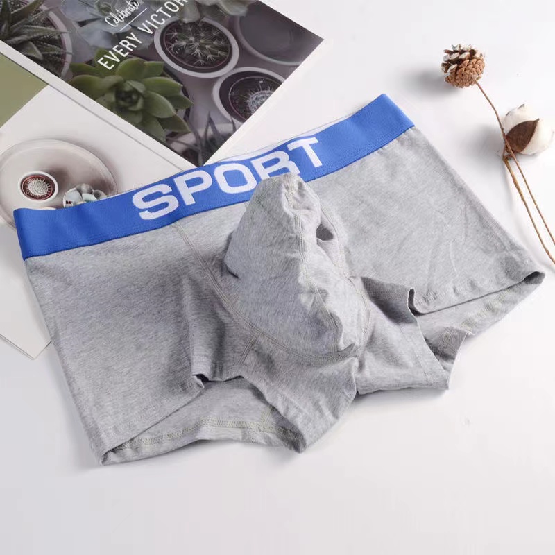 Men'S Fashion Underwear Brands - ยี่ห้อผู้ชายนักมวยจมูก Big Penis กระเป๋ากางเกงขาสั้นผ้าฝ้ายกางเกงในชายเซ็กซี่ Sexi แฟชั่น