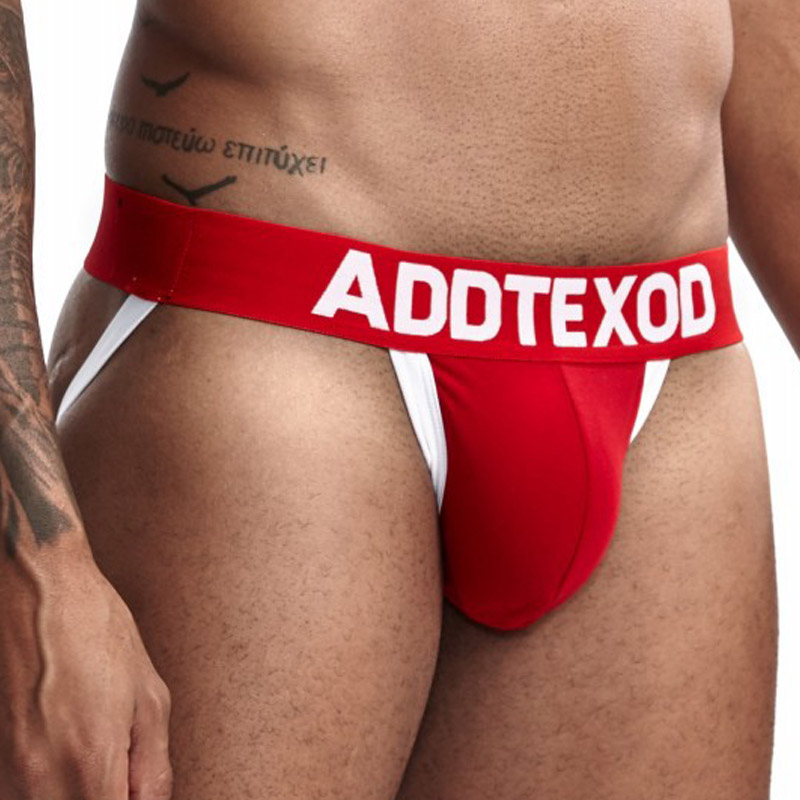 Men'S Fashion Underwear Brands - จีสตริงและธองสำหรับผู้ชายแบรนด์เซ็กซี่ bulge POUCH ชุดชั้นในชายดูดซับความชื้นผ้าฝ้ายธรรมชาติ Jockstrap สำหรับผู้ชาย