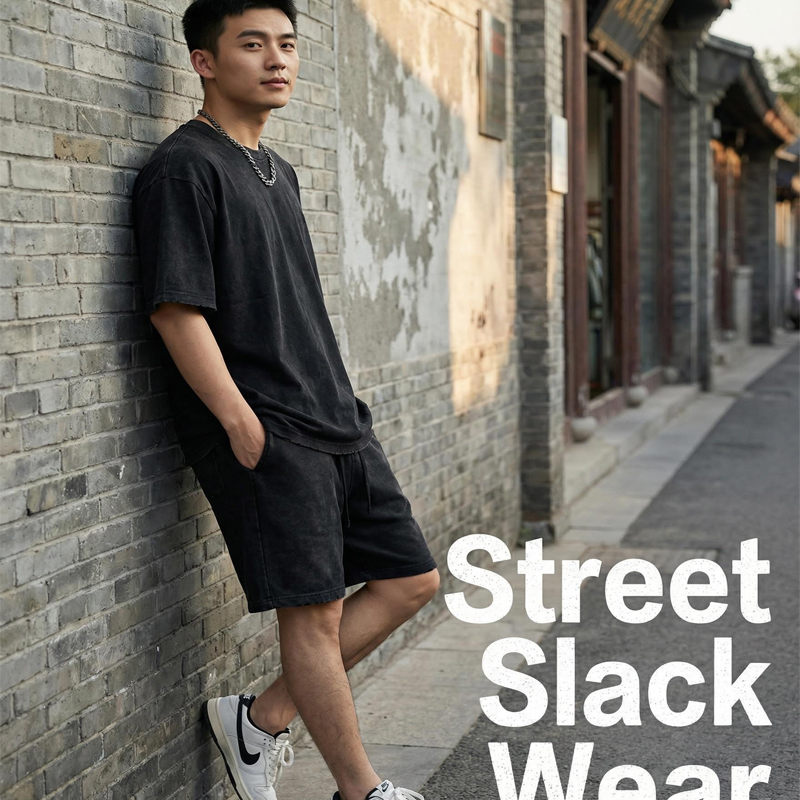 ชุดเสื้อยืดแขนสั้นและกางเกงขาส - Men'S Fashion And Style บทวิจารณ์และราคา