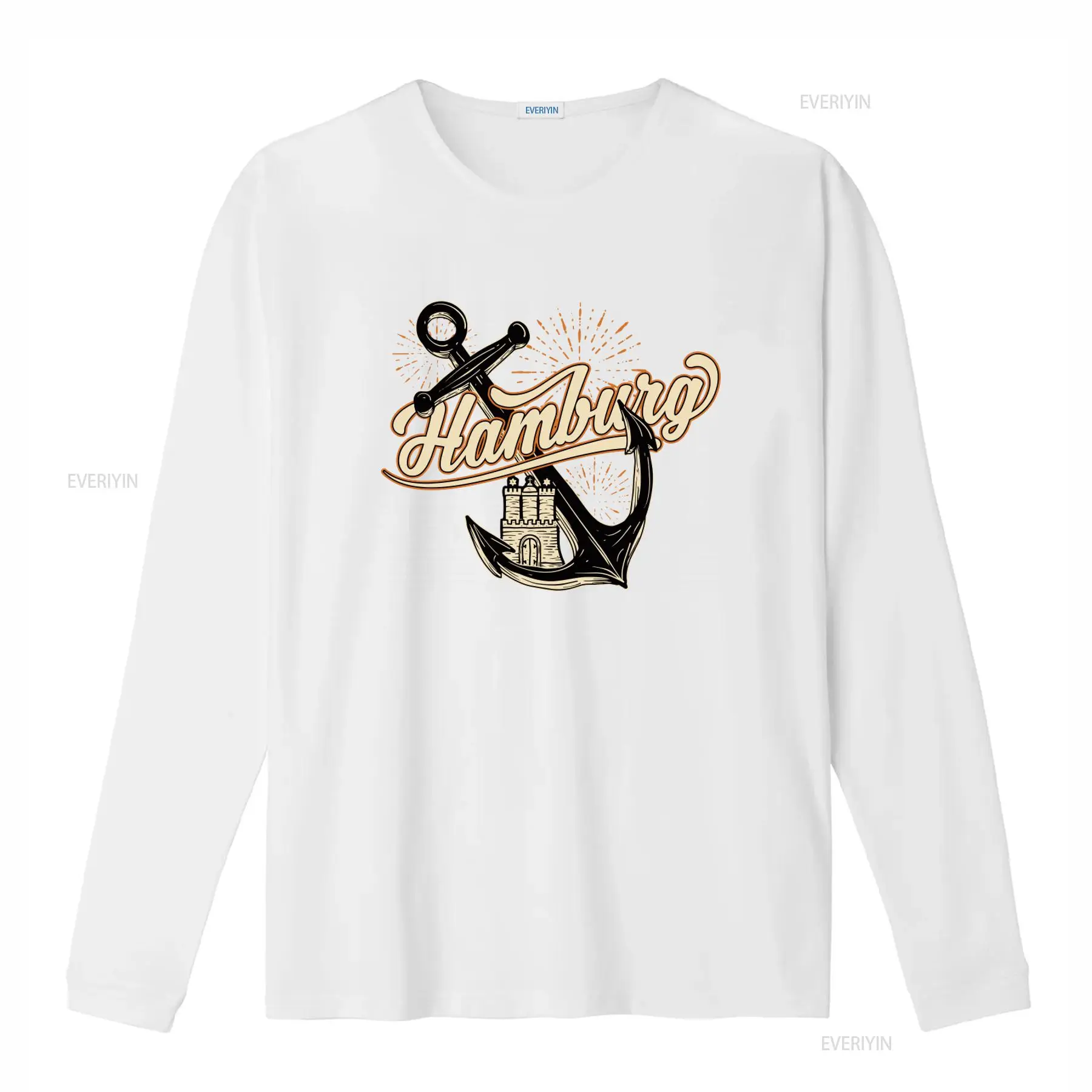 เสื้อยืดพิมพ์ลายสมอเรือฮัมบูร์ - Men'S Fashion Hamburg บทวิจารณ์และราคา