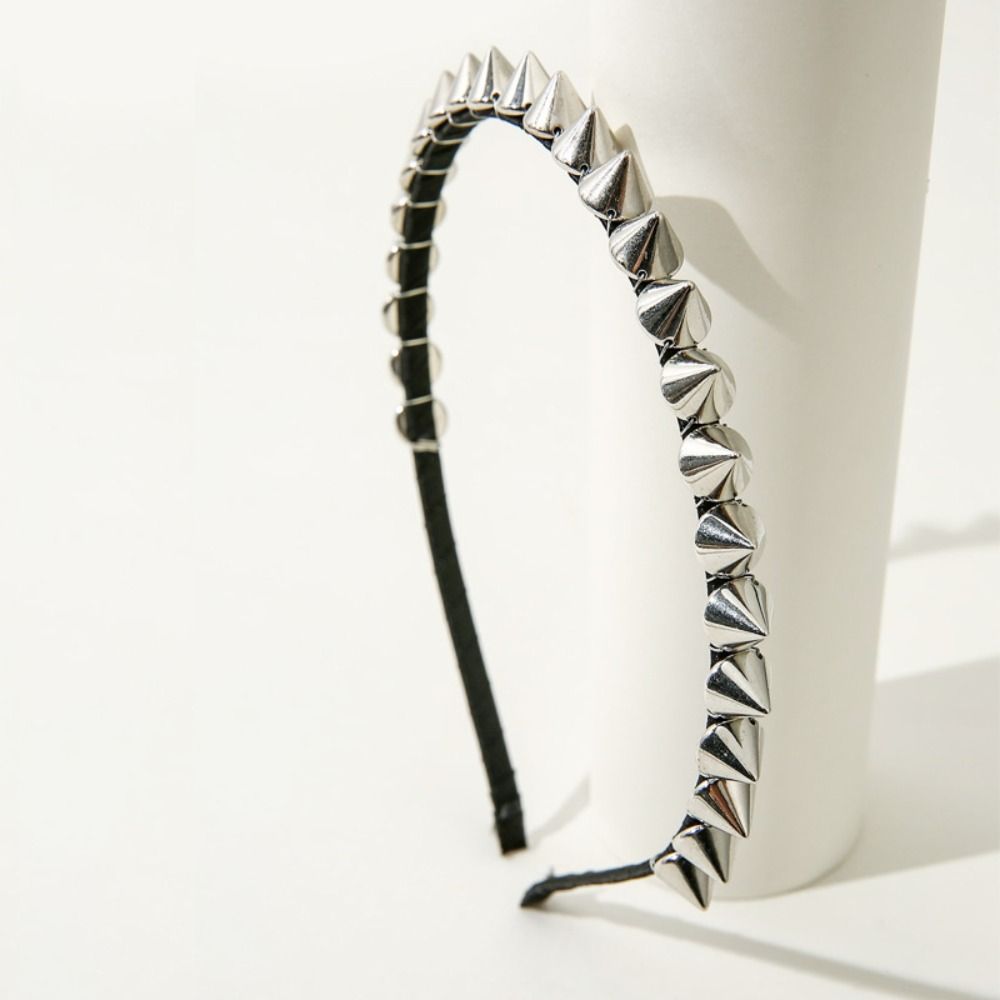 ที่คาดผมสไตล์พังก์ประดับหมุดโล - Men Fashion Hair Style บทวิจารณ์และราคา