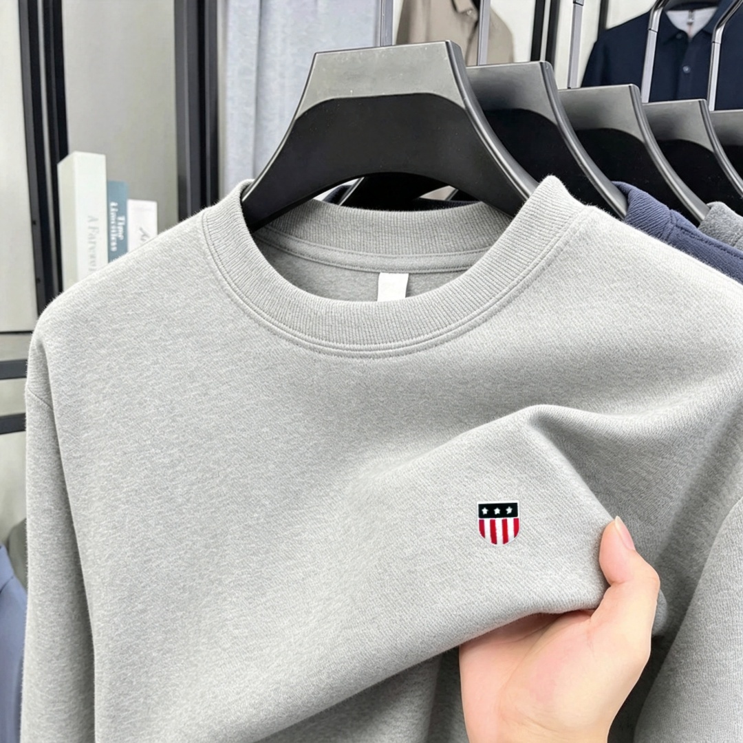 เสื้อยืดคอกลมแขนยาวผู้ชายแบรนด - Men'S Fashion Brand บทวิจารณ์และราคา