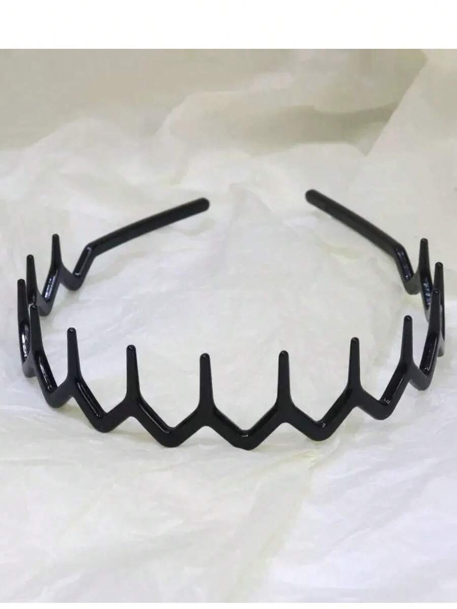 ที่คาดผมสีดำลายซิกแซก 4 ชิ้น,  - Men Fashion Hair Style บทวิจารณ์และราคา