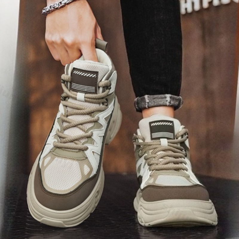 รองเท้าบูทสั้นทรงหนา สไตล์ลำลอ - Mens Fashion Autumn 2025 บทวิจารณ์และราคา