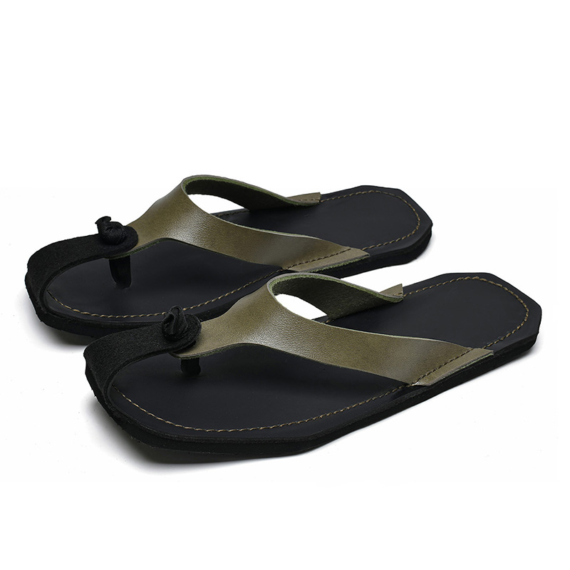 แฟชั่นฤดูร้อนผู้ชายรองเท้าแตะผ - Men Fashion Elegant บทวิจารณ์และราคา