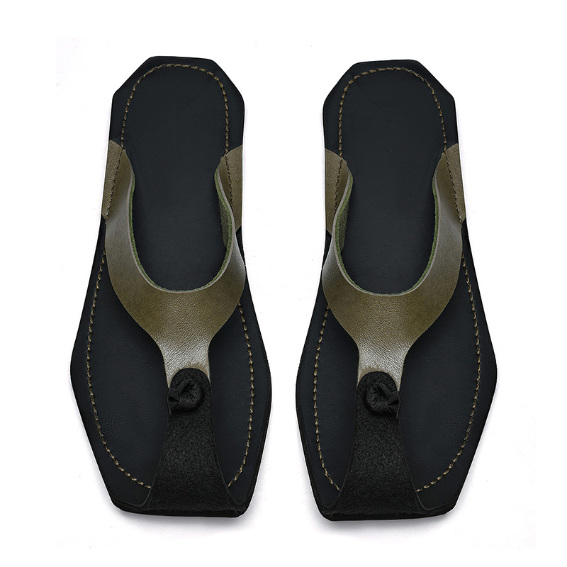 แฟชั่นฤดูร้อนผู้ชายรองเท้าแตะผ - Men Fashion Elegant บทวิจารณ์และราคา