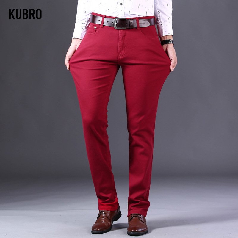 แบรนด์สไตล์คลาสสิกผู้ชายไวน์แด - Men'S Fashion Reviews บทวิจารณ์และราคา
