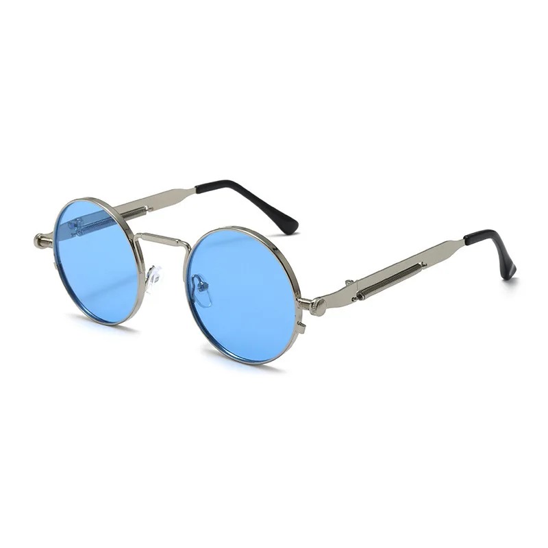 แว่นกันแดดทรงกลมกรอบโลหะวินเทจ - Men'S Fashion Round Glasses บทวิจารณ์และราคา