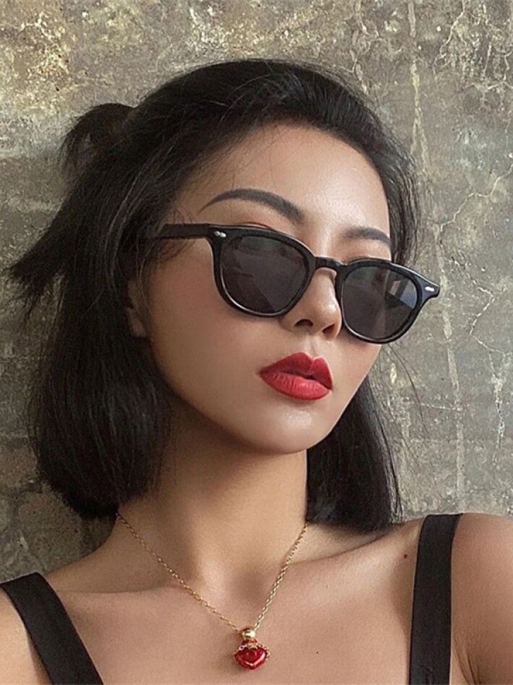 แว่นกันแดดทรงกลมเล็กแบบใหม่สำห - Men'S Fashion Round Glasses บทวิจารณ์และราคา