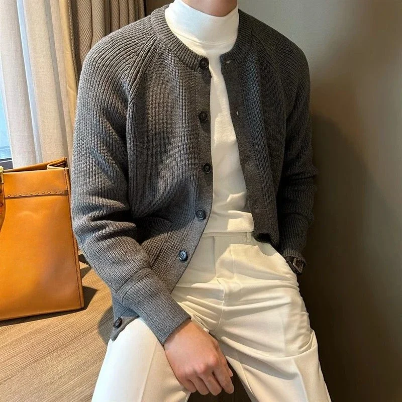 GELITAYIN เสื้อคาร์ดิแกนถักหนา - Men'S Fashion Reviews บทวิจารณ์และราคา