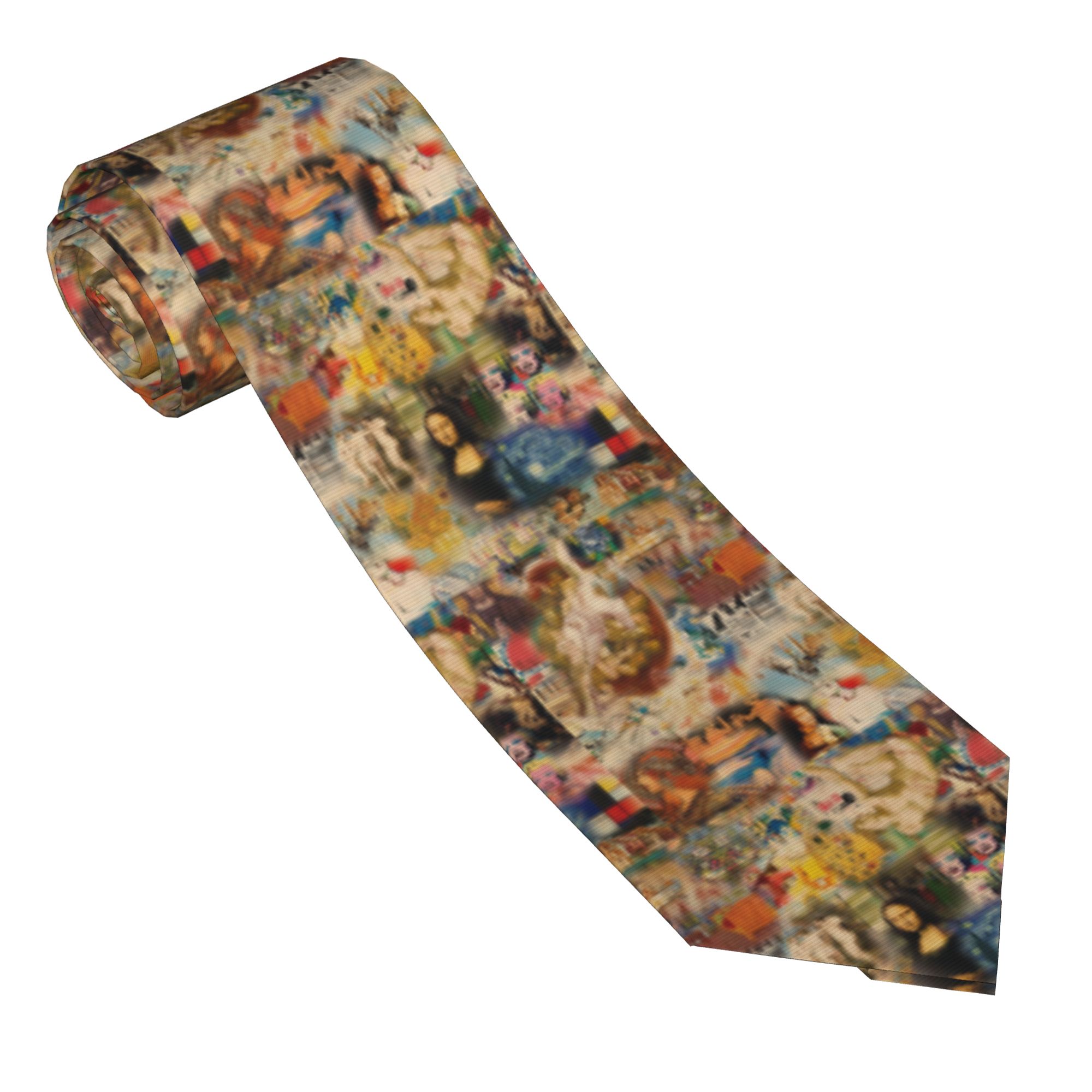 เนคไทผ้าไหมลายศิลปะของแวนโก๊ะ  - Men'S Fashion History บทวิจารณ์และราคา