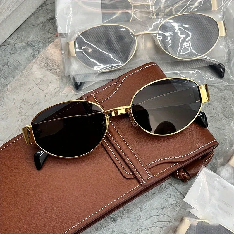 แว่นกันแดดทรงวงรีสุดฮิตสำหรับผ - Men'S Fashion Round Glasses บทวิจารณ์และราคา