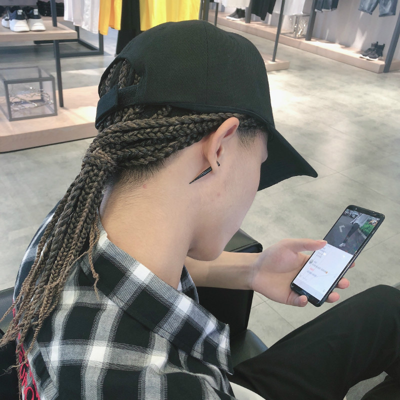 วิกผมสังเคราะห์แบบมีผมหยิกในตั - Men Fashion Hair Style บทวิจารณ์และราคา