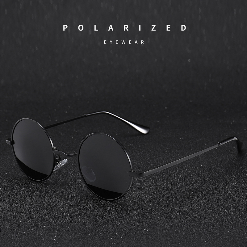 แว่นกันแดดทรงกลมสไตล์เรโทรวินเ - Men'S Fashion Round Glasses บทวิจารณ์และราคา