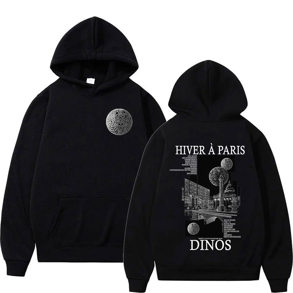 เสื้อฮู้ดลายกราฟิกแร็ปเปอร์ DI - Men'S Fashion Paris 2025 บทวิจารณ์และราคา
