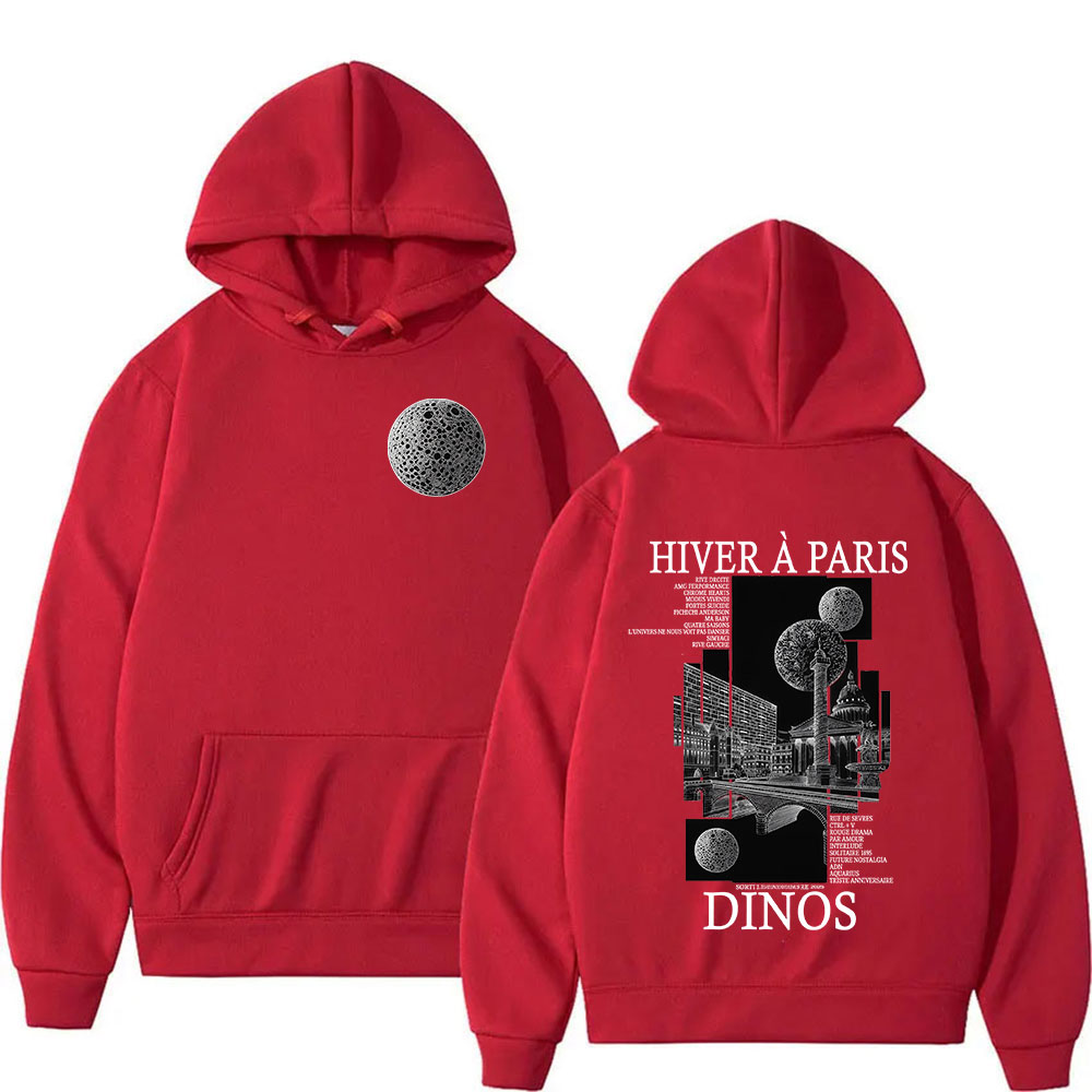 เสื้อฮู้ดลายกราฟิกแร็ปเปอร์ DI - Men'S Fashion Paris 2025 บทวิจารณ์และราคา