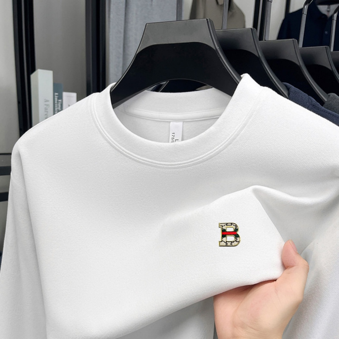 เสื้อยืดคอกลมแขนยาวผู้ชายแบรนด - Men'S Fashion Brand บทวิจารณ์และราคา