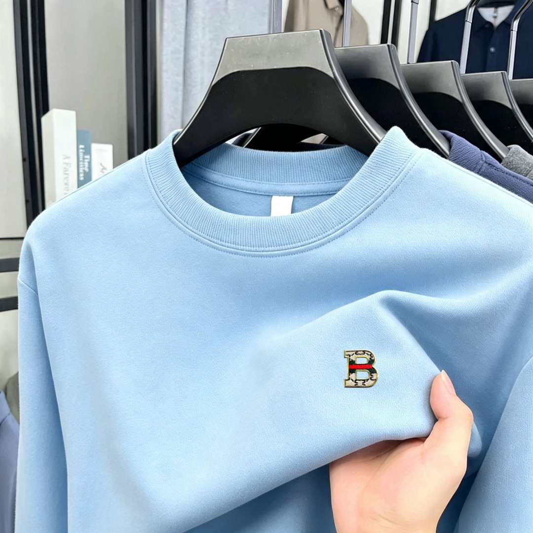 เสื้อยืดคอกลมแขนยาวผู้ชายแบรนด - Men'S Fashion Brand บทวิจารณ์และราคา
