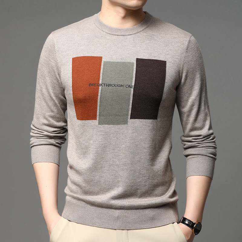 เสื้อสเวตเตอร์ถักผ้าแจ็คการ์ดข - Mens Fashion Mullet บทวิจารณ์และราคา