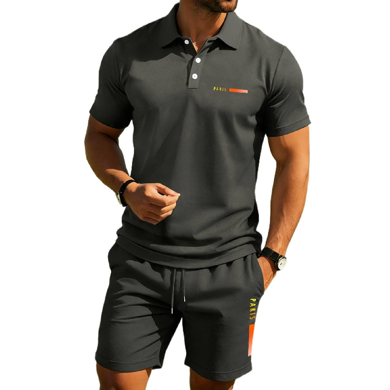 PARIS เสื้อโปโลฤดูร้อนระดับไฮเ - Men'S Fashion And Style บทวิจารณ์และราคา