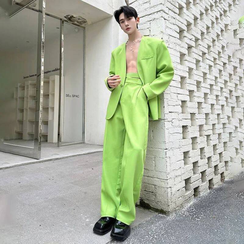 LUZHEN 2026 ชุดเซ็ตสองชิ้นสีพื - Men Fashion Elegant บทวิจารณ์และราคา