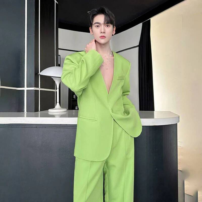 LUZHEN 2026 ชุดเซ็ตสองชิ้นสีพื - Men Fashion Elegant บทวิจารณ์และราคา