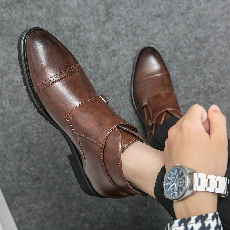 รองเท้าบูทหนังหุ้มข้อสูงทรงแหล - Mens Fashion Autumn 2025 บทวิจารณ์และราคา