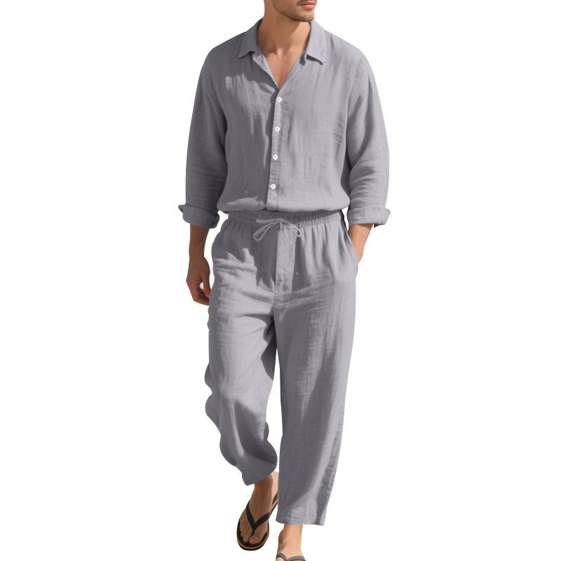 2025 Four Seasonsผ้าลินินผู้ชา - Men'S Fashion Essentials 2025 บทวิจารณ์และราคา