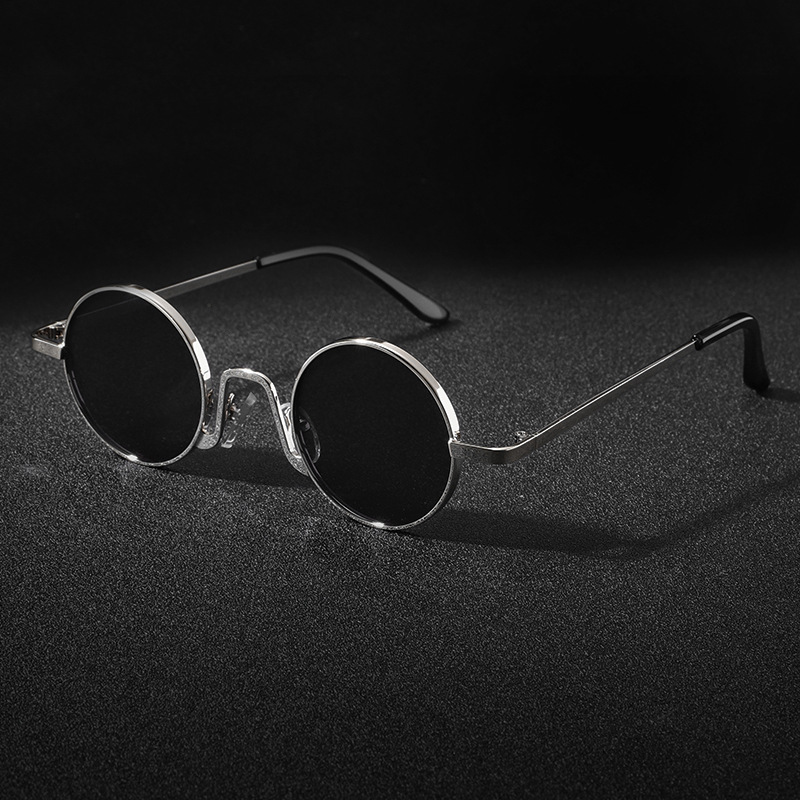 แว่นกันแดดวินเทจทรงกลมสำหรับผู - Men'S Fashion Round Glasses บทวิจารณ์และราคา