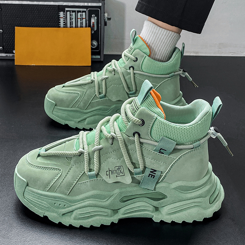 รองเท้าบูทหุ้มข้อสี่ฤดู ผ้าตาข - Mens Fashion Autumn 2025 บทวิจารณ์และราคา