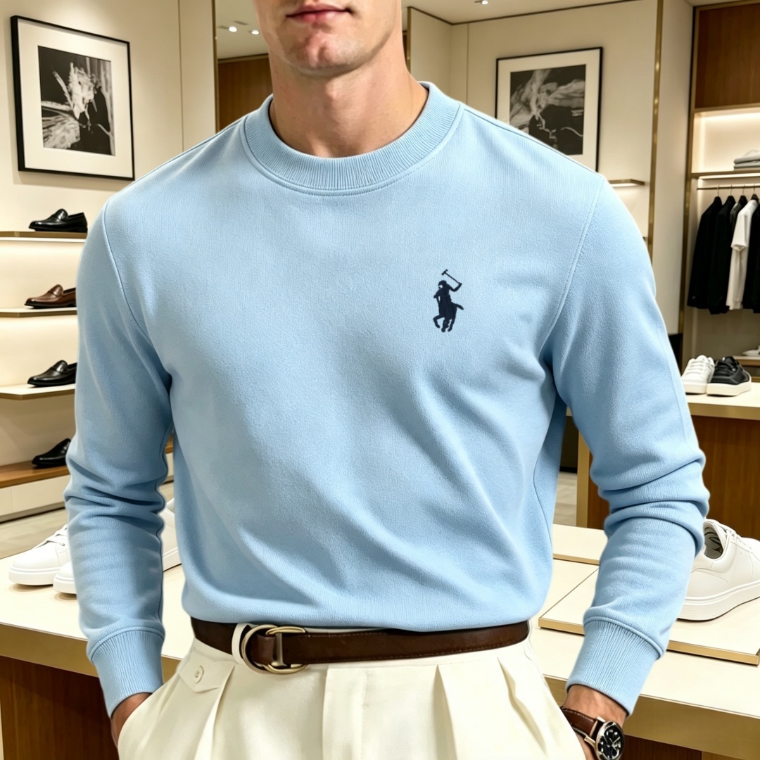 เสื้อยืดคอกลมแขนยาวผู้ชายแบรนด - Men'S Fashion Brand บทวิจารณ์และราคา