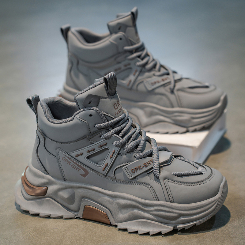 รองเท้าผ้าใบหุ้มข้อสูง ระบายอา - Mens Fashion Autumn 2025 บทวิจารณ์และราคา