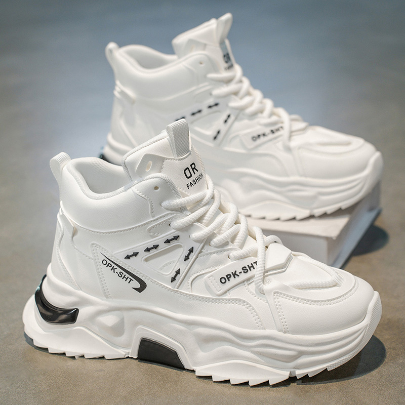 รองเท้าผ้าใบหุ้มข้อสูง ระบายอา - Mens Fashion Autumn 2025 บทวิจารณ์และราคา