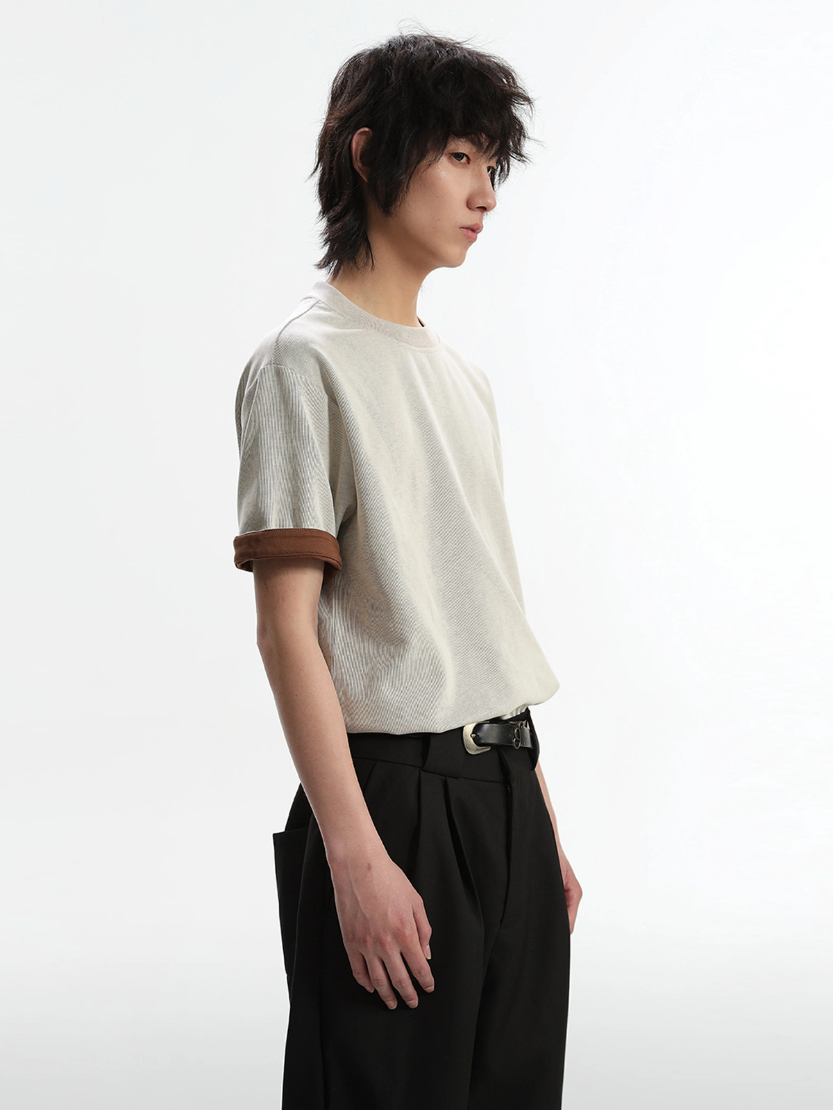 เสื้อยืดแขนสั้นสำหรับผู้ชาย คอ - Men'S Fashion Reviews บทวิจารณ์และราคา