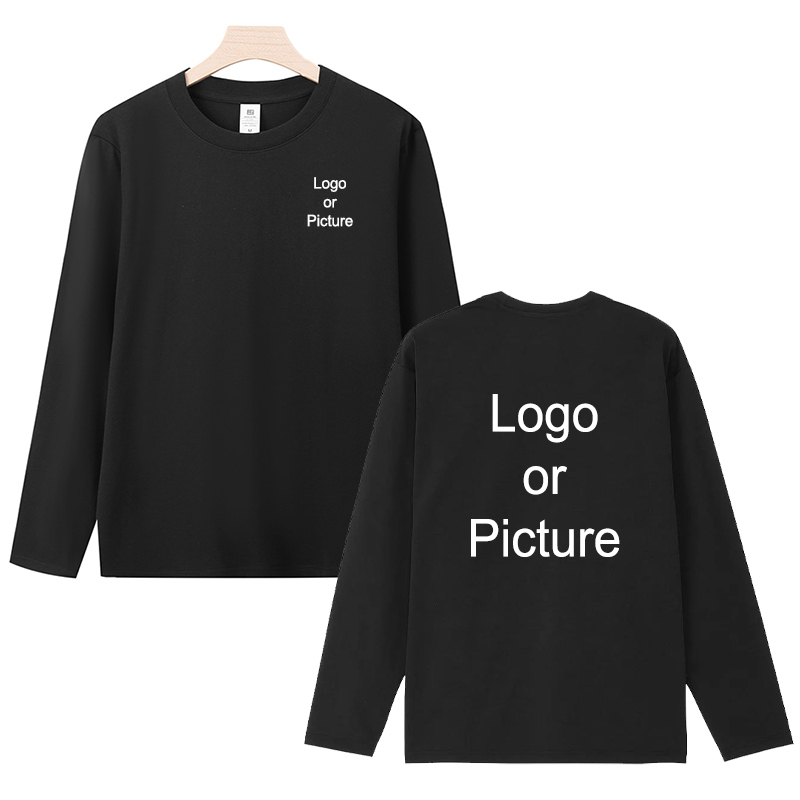 เสื้อยืดแขนยาวผ้าฝ้ายแบบกำหนดเ - Men'S Tops Fashion บทวิจารณ์และราคา