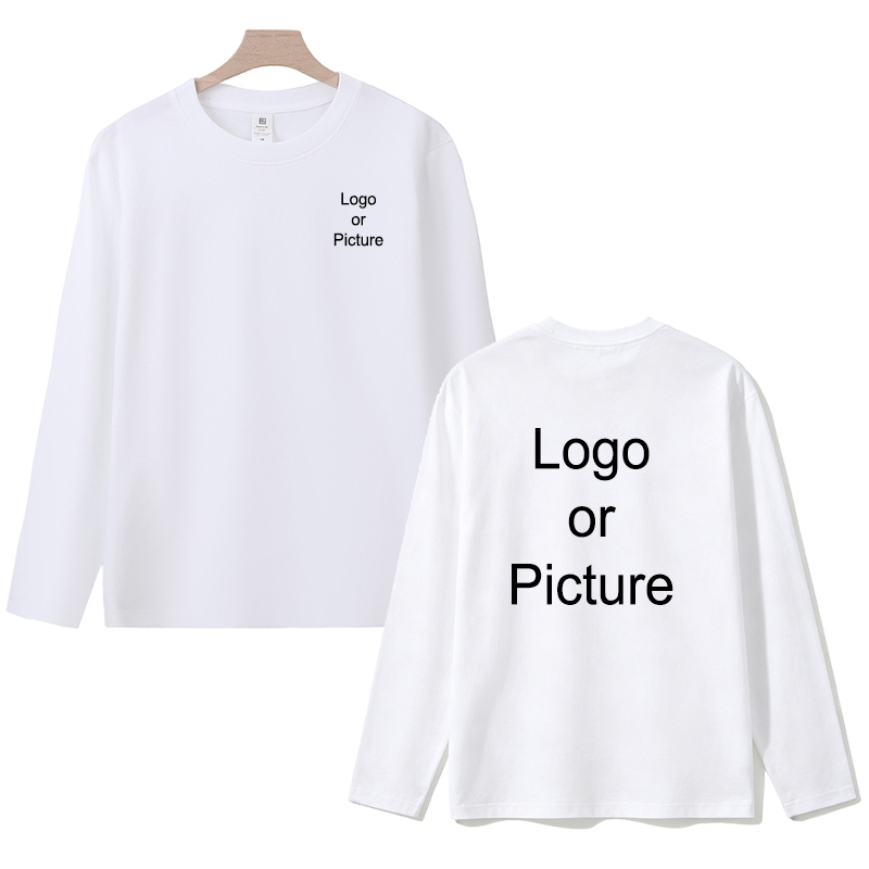 เสื้อยืดแขนยาวผ้าฝ้ายแบบกำหนดเ - Men'S Tops Fashion บทวิจารณ์และราคา