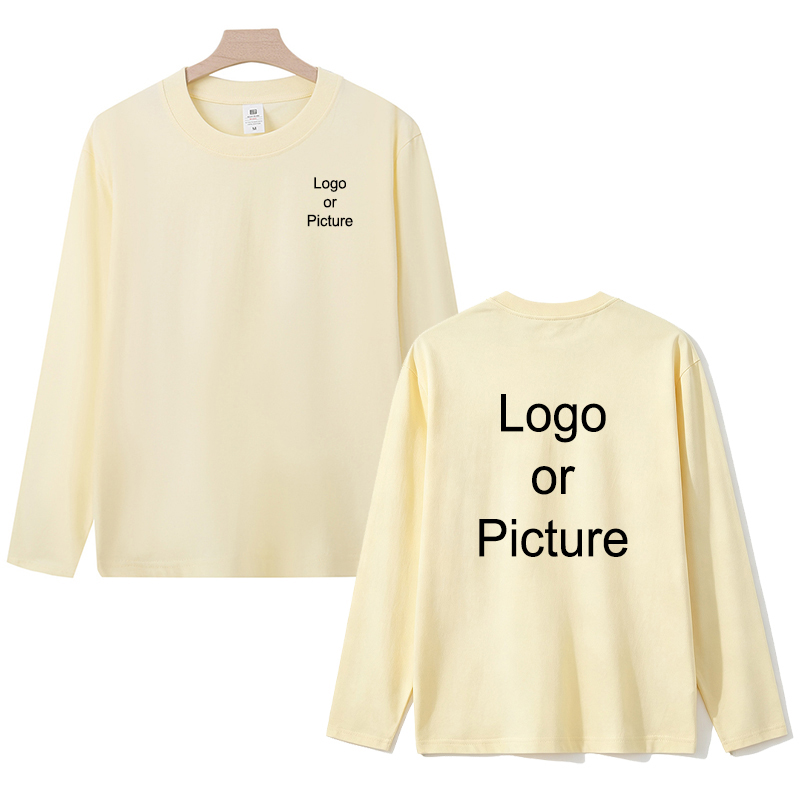 เสื้อยืดแขนยาวผ้าฝ้ายแบบกำหนดเ - Men'S Tops Fashion บทวิจารณ์และราคา