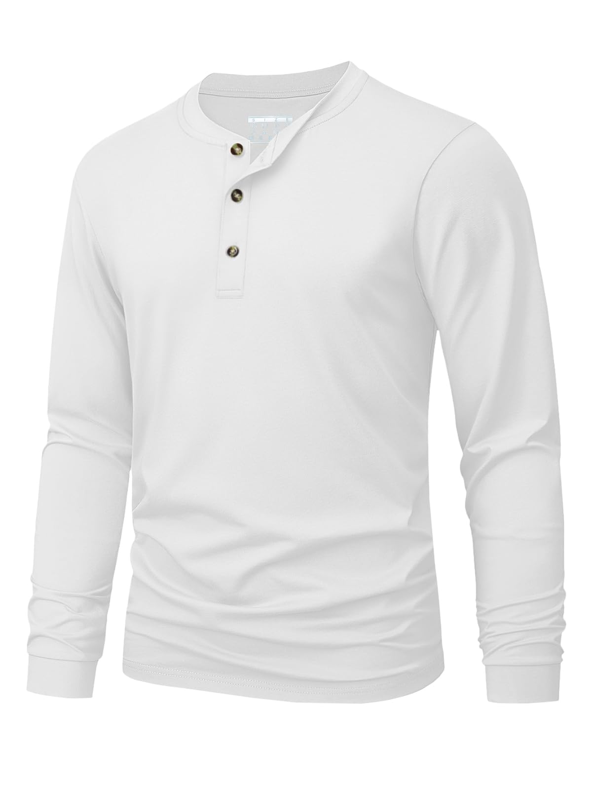 เสื้อยืดเฮนลีย์ผู้ชาย สีพื้นเร - Men'S Tops Fashion บทวิจารณ์และราคา