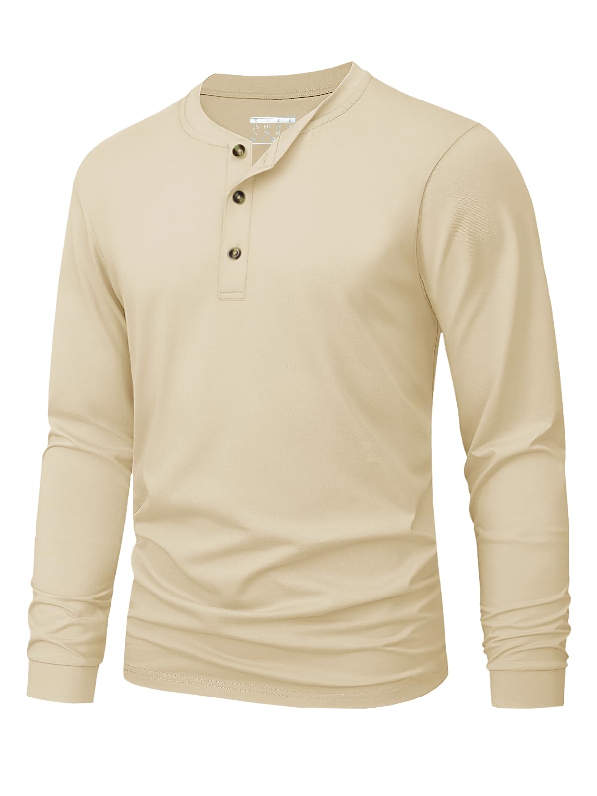 เสื้อยืดเฮนลีย์ผู้ชาย สีพื้นเร - Men'S Tops Fashion บทวิจารณ์และราคา