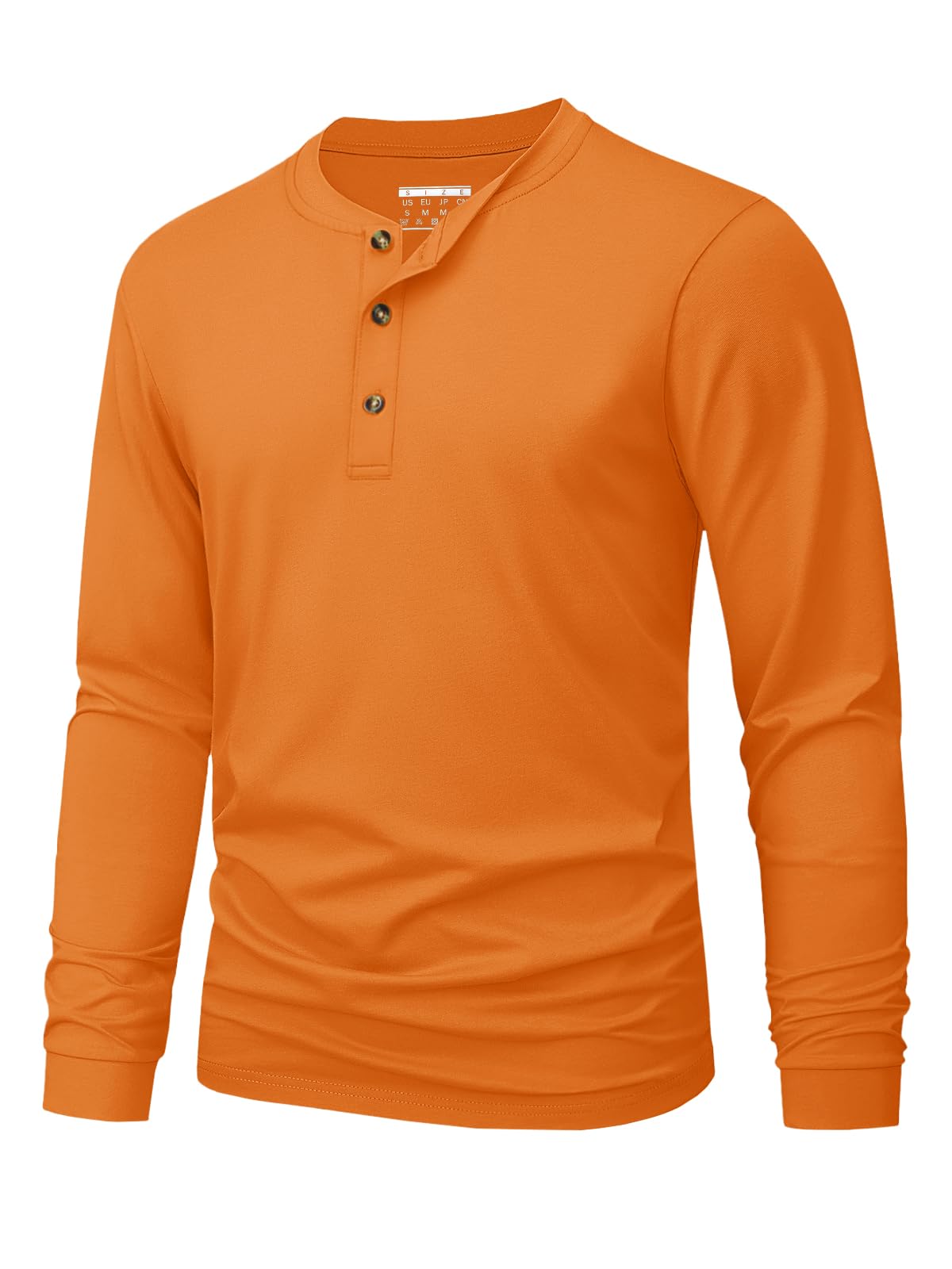 เสื้อยืดเฮนลีย์ผู้ชาย สีพื้นเร - Men'S Tops Fashion บทวิจารณ์และราคา