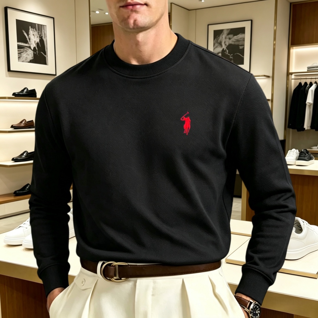 เสื้อยืดคอกลมแขนยาวผู้ชายแบรนด - Men'S Fashion Brand บทวิจารณ์และราคา