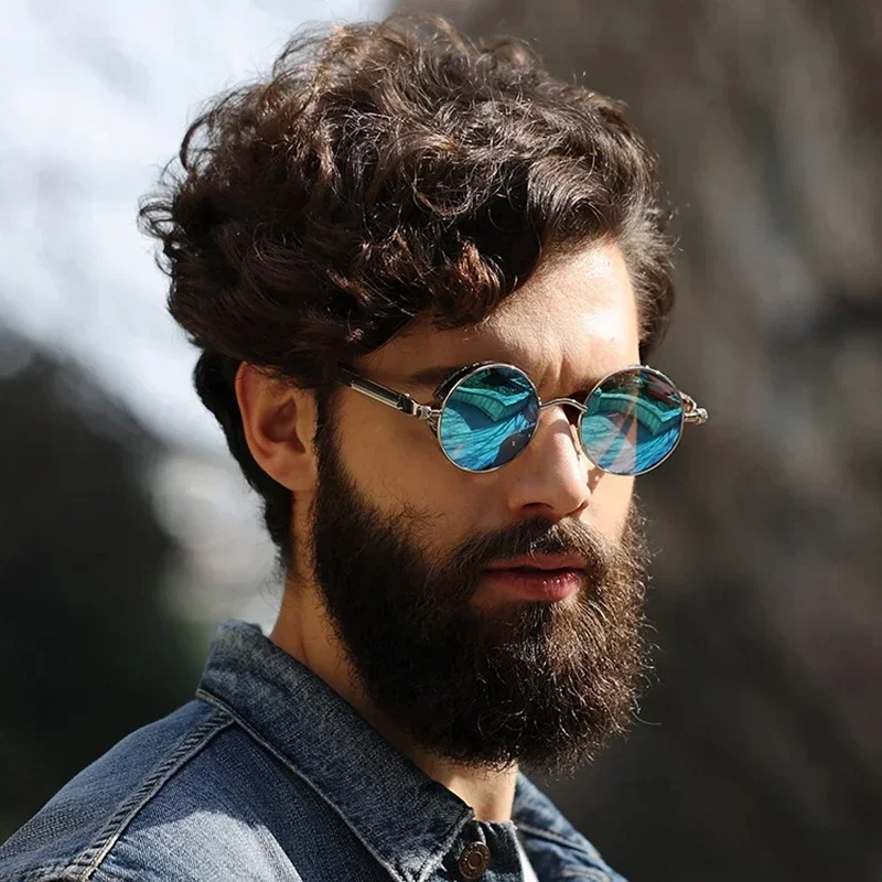 แว่นกันแดดแฟชั่นสไตล์สปอร์ตคลา - Men'S Fashion Round Glasses บทวิจารณ์และราคา
