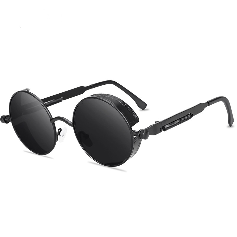แว่นกันแดดสไตล์สตีมพังก์สุดคลา - Men'S Fashion Round Glasses บทวิจารณ์และราคา