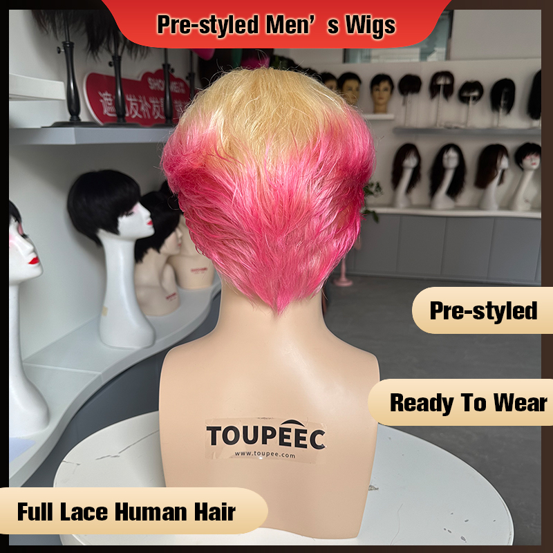 วิกผมผู้ชายแบบเต็มศีรษะที่จัดท - Men Fashion Hair Style บทวิจารณ์และราคา