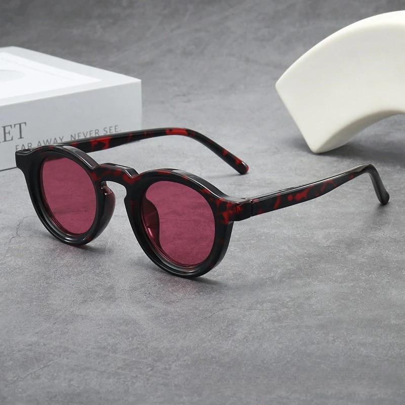 คุณภาพสูงแว่นตากันแดดทรงกลมผู้ - Men'S Fashion Round Glasses บทวิจารณ์และราคา