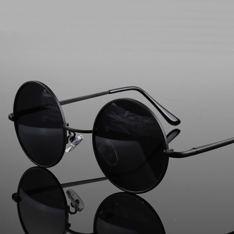 แว่นกันแดดทรงกลมสไตล์เรโทรวินเ - Men'S Fashion Round Glasses บทวิจารณ์และราคา